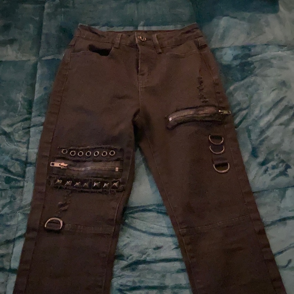 Killstar stud detail pants size XS